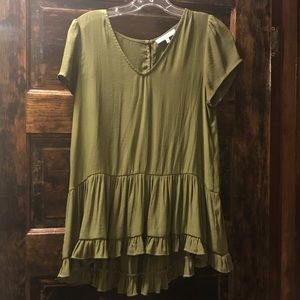 RO & DE olive top size small
